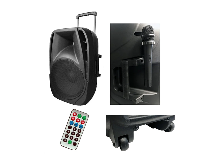 PARLANTE KARAOKE COXX Q15UFRW 3