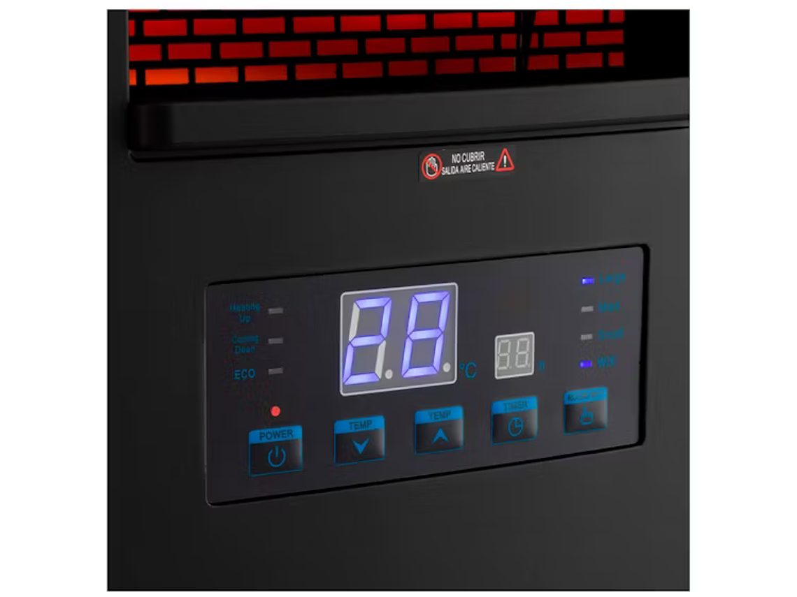 ESTUFA INFRARROJA 2 EN 1 THORBEN GREEN 1500 WIFI 4