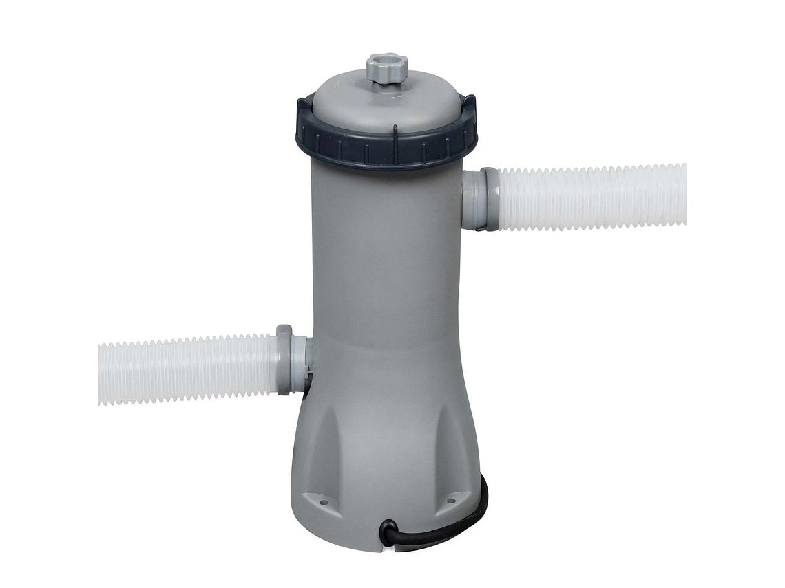 PISCINA BESTWAY REDONDA STEEL PRO CON FILTRO 3.96MX84CM AZUL 7