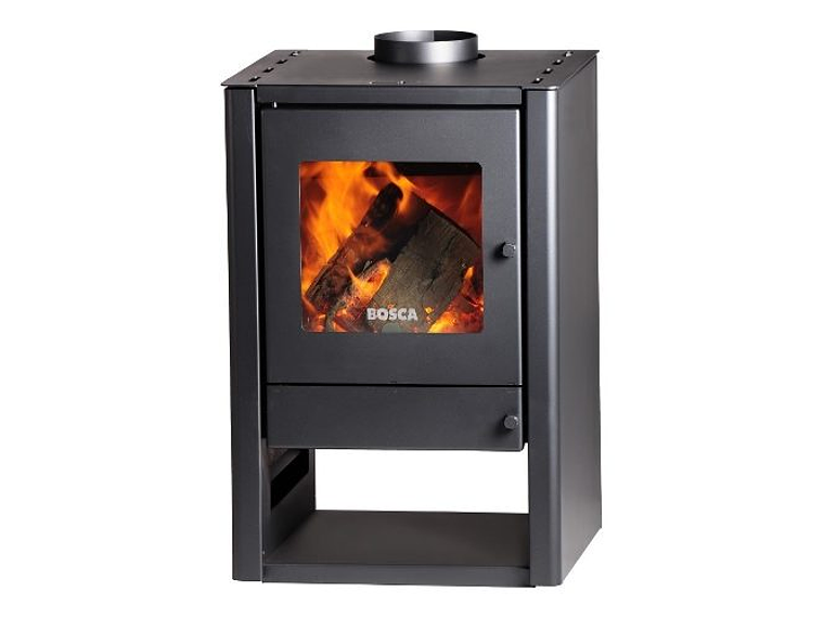 CALEFACTOR LEÑA 10,6KW GOLD380 CHARCOAL. BOSCA 2