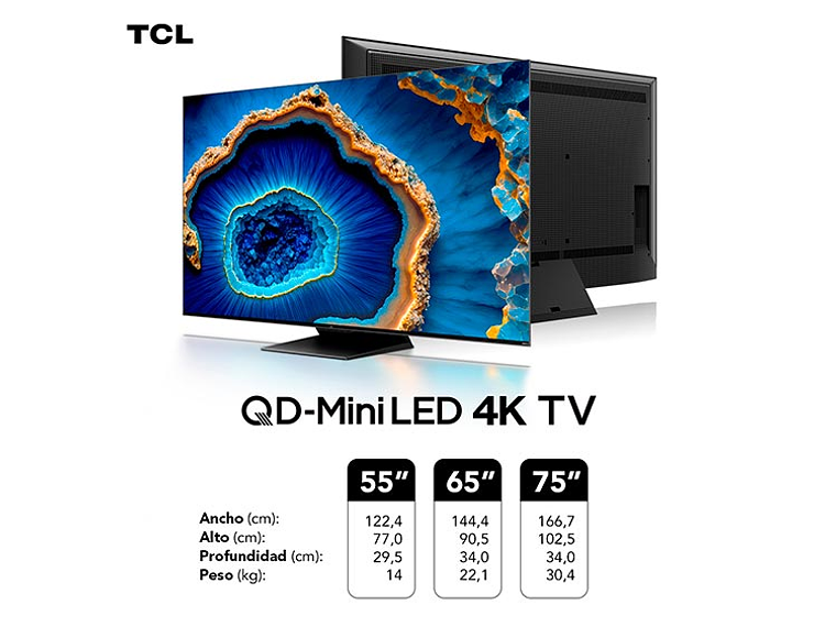  SMART TV TCL MINI LED UHD 4K 75