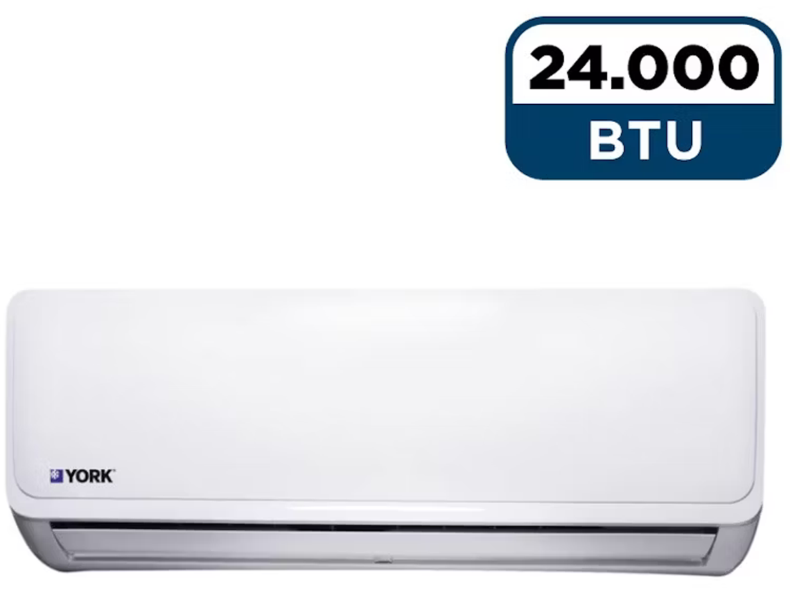 AIRE ACONDICIONADO SPLIT ON/OFF YORK 24.000 BTU 4
