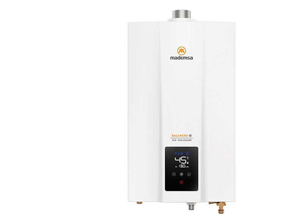 CALEFONT GAS LICUADO 13 LITROS TIRO BALANCEADO BALANCED ECO 1