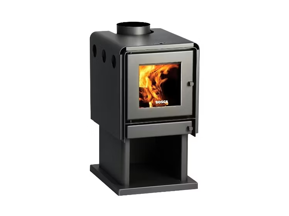 CALEFACTOR A LEÑA 11,5KW LIMIT 380. BOSCA 1