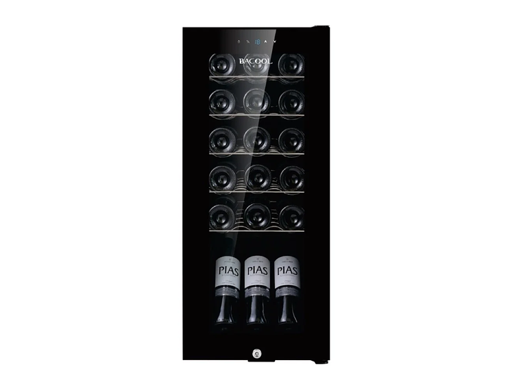 CAVA DE VINOS ELECTRICA BACOOL 18 BOTELLAS CON COMPRESOR BC18S 1
