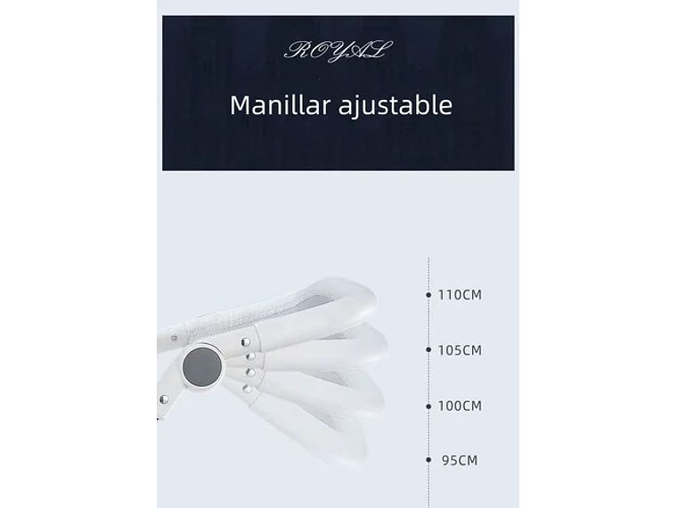 COCHE LUJOSO ROYAL DE COOLBABY 2 PIEZAS GRIS BY LUBABYCAS 5