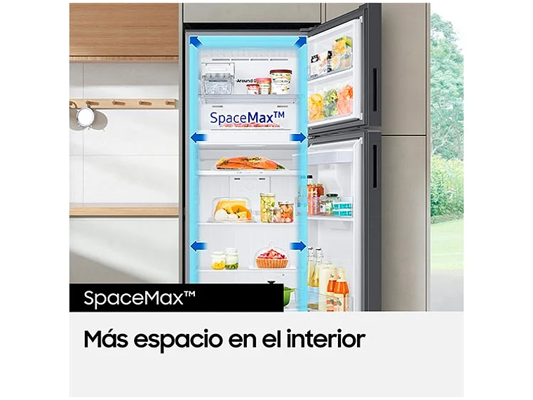 REFRIGERADOR SAMSUNG TOP MOUNT FREEZER NO FROST 391 L RT38CG6000S9ZS DEODORIZADOR 7