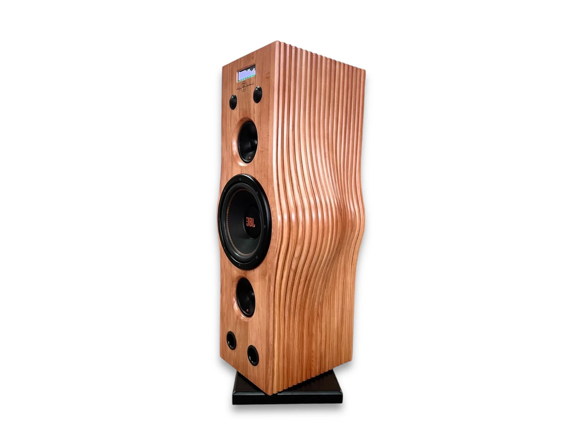 SISTEMA DE AUDIO TORRE EN MADERA NATIVA MODELO STLX1 5
