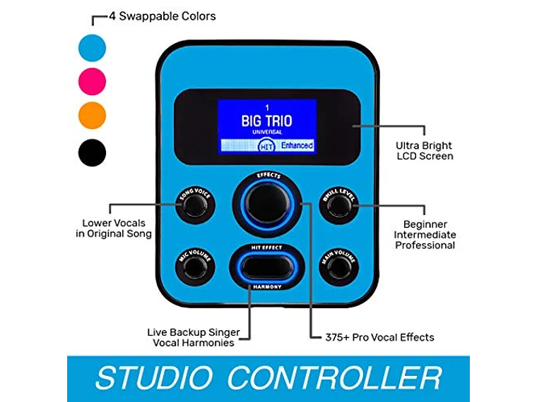 MICRÓFONO PARA USAR CON SISTEMA DE KARAOKE 1 TALLA 3