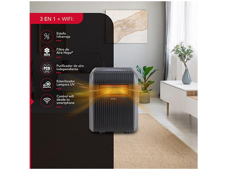 ESTUFA INFRARROJA THORBEN 1500 WIFI 2