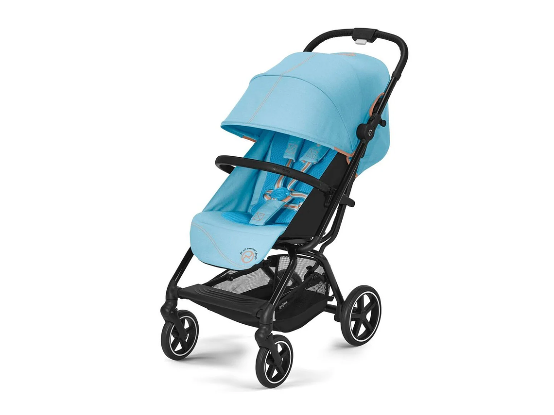 COCHE TRAVEL SYSTEM EEZY S PLUS V3 BLK B.BLUE+ATON S2+BASE 3