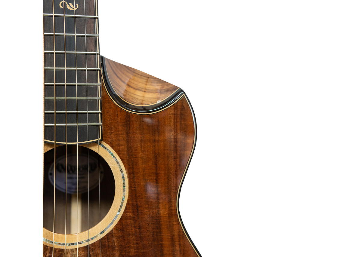 GUITARRA TRAVEL MAHORI MAH-364E/HG + FUNDA 3