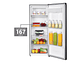 REFRIGERADOR LIBERO MONOPUERTA FRÍO DIRECTO 167 L LRM-178DFNW - Miniatura 2