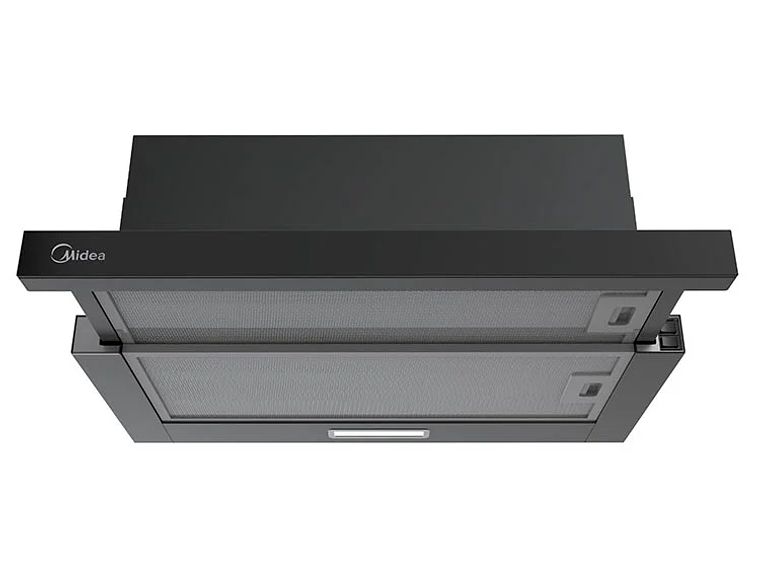 CAMPANA DE COCINA RETRÁCTIL MIDEA 59.5CM NEGRO MH60L07EM21BB-CL 1