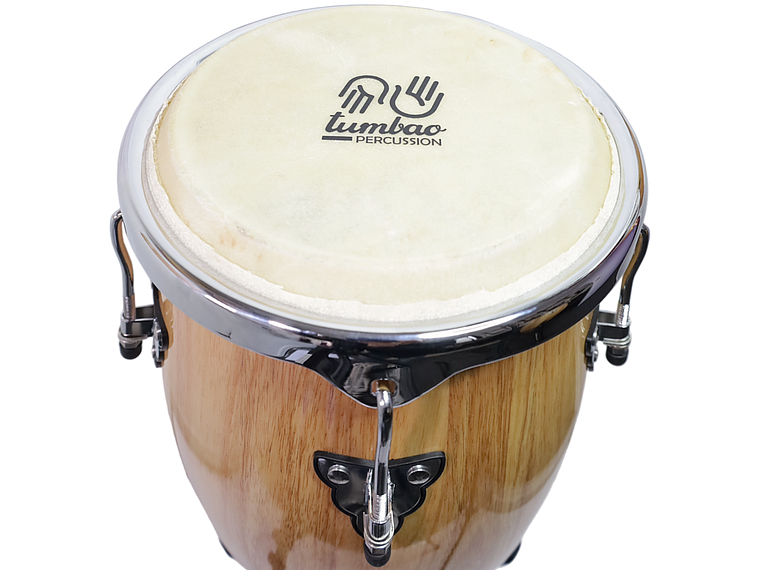 SET TUMBAO CONGA 10 & 11 XH28'' NATURAL + STAND 3