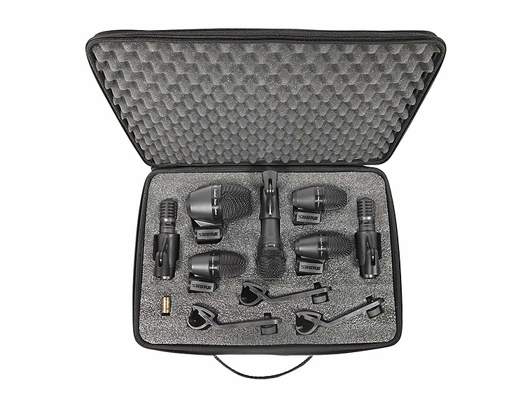 KIT MICROFONO PARA BATERIA SHURE PGADRUMKIT7 2