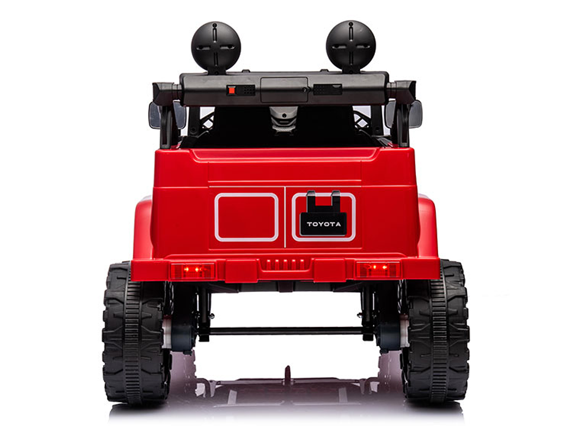 JEEP A BATERIA KIDSCOOL TOYOTA FJ CRUSIER ROJO 12V 3