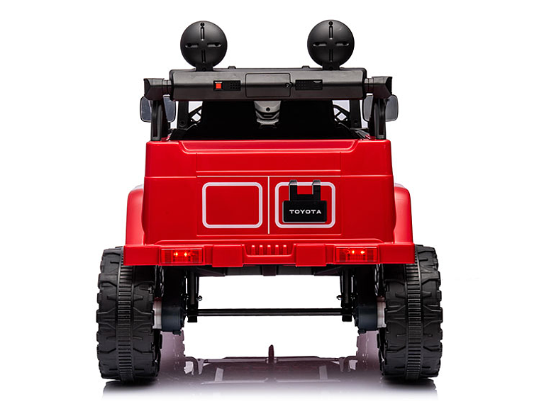 JEEP A BATERIA KIDSCOOL TOYOTA FJ CRUSIER ROJO 12V 3