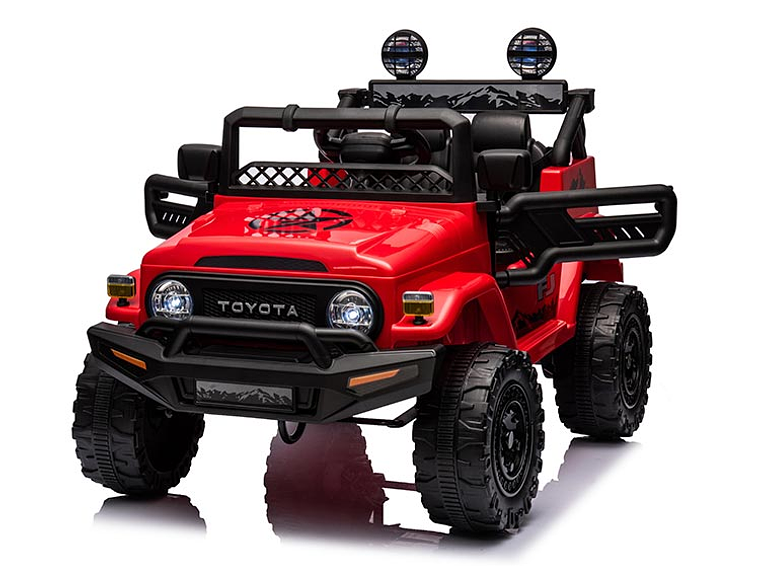 JEEP A BATERIA KIDSCOOL TOYOTA FJ CRUSIER ROJO 12V 4
