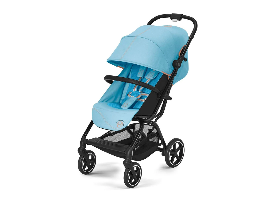 COCHE COMPACTO EEZY S PLUS V3 BLK BEACH BLUE 1