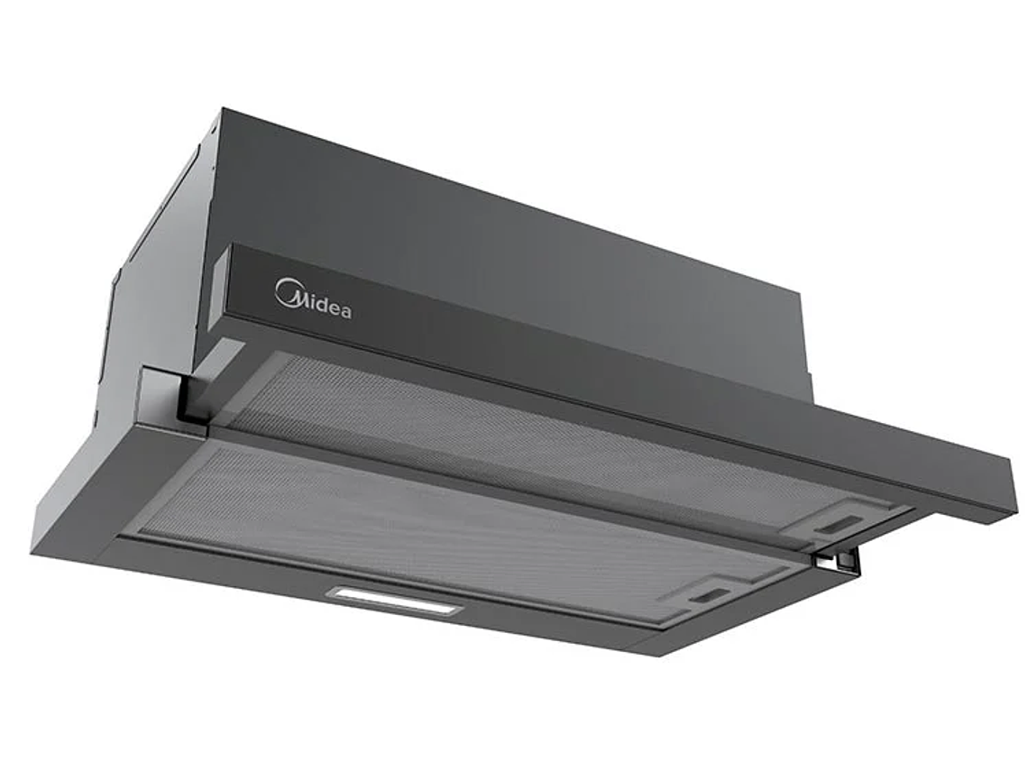 CAMPANA DE COCINA RETRÁCTIL MIDEA 59.5CM NEGRO MH60L07EM21BB-CL 3