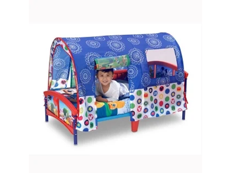 CAMA TRANSICION MICKEY CON CARPA | AZUL 1