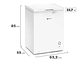 FREEZER HORIZONTAL MADEMSA 142 L FRÍO DIRECTO DUAL M150D - Miniatura 2