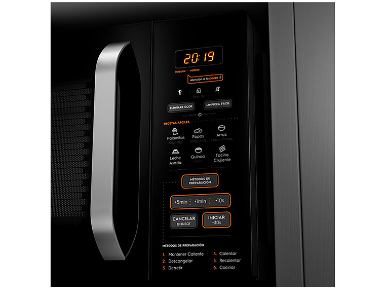 MICROONDAS DIGITAL MM28FB 28 LTS MADEMSA 5