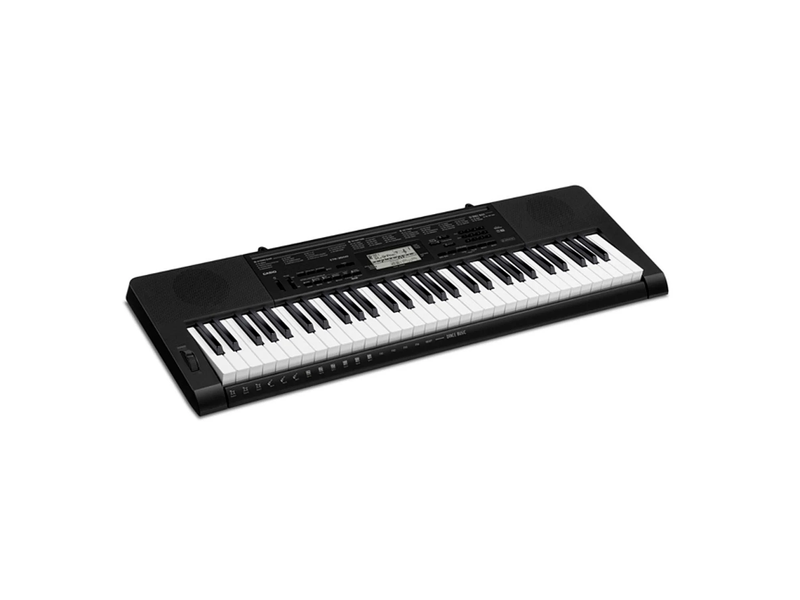 PACK CASIO TECLADO + ATRIL Y FUNDA ACOLCHADA RHINO CTK-3500 2