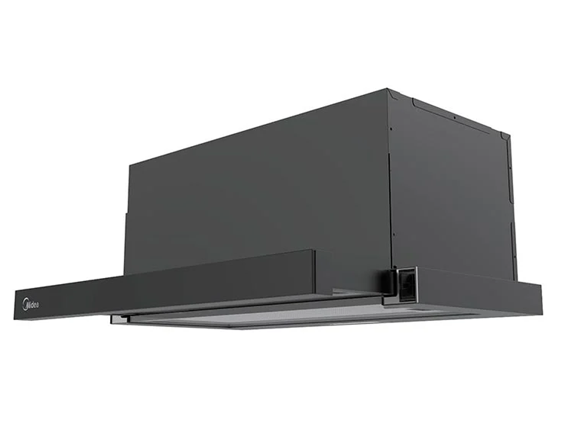 CAMPANA DE COCINA RETRÁCTIL MIDEA 59.5CM NEGRO MH60L07EM21BB-CL 4