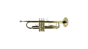 TROMPETA  EN DORADA CON ESTUCHE PS SI BEMOL