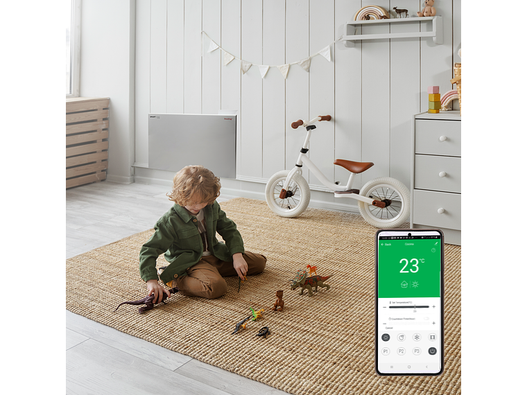 KIT 3 UNI. CALEFACTOR ESTUFA ELÉCTRICA WIFI 1000W STELLAR 4