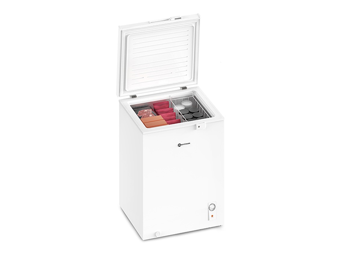 FREEZER HORIZONTAL MADEMSA 142 L FRÍO DIRECTO DUAL M150D 4