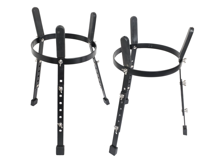 SET TUMBAO CONGA 10 & 11 XH28'' NATURAL + STAND 6