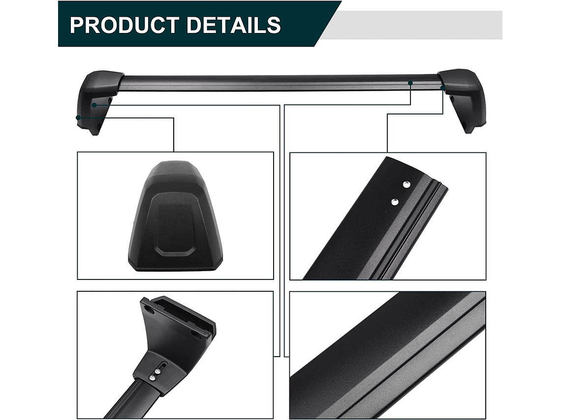 BARRAS PORTAEQUIPAJES OEM NEW JEEP CHEROKEE 2023 UP 3