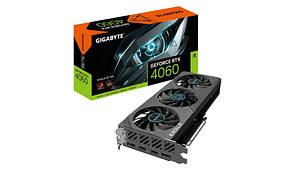 TARJETA DE VIDEO GIGABYTE NVIDIA GEFORCE RTX 4060 EAGLE OC, 8GB GDDR6, 128-BIT, PCI-E 4.0