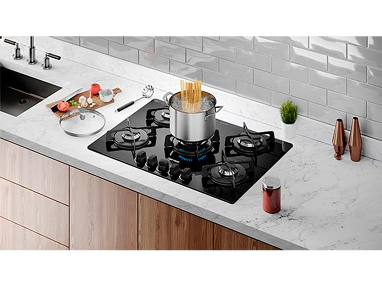 ENCIMERA GAS FENSA 5 PLATOS F GC75V A 8