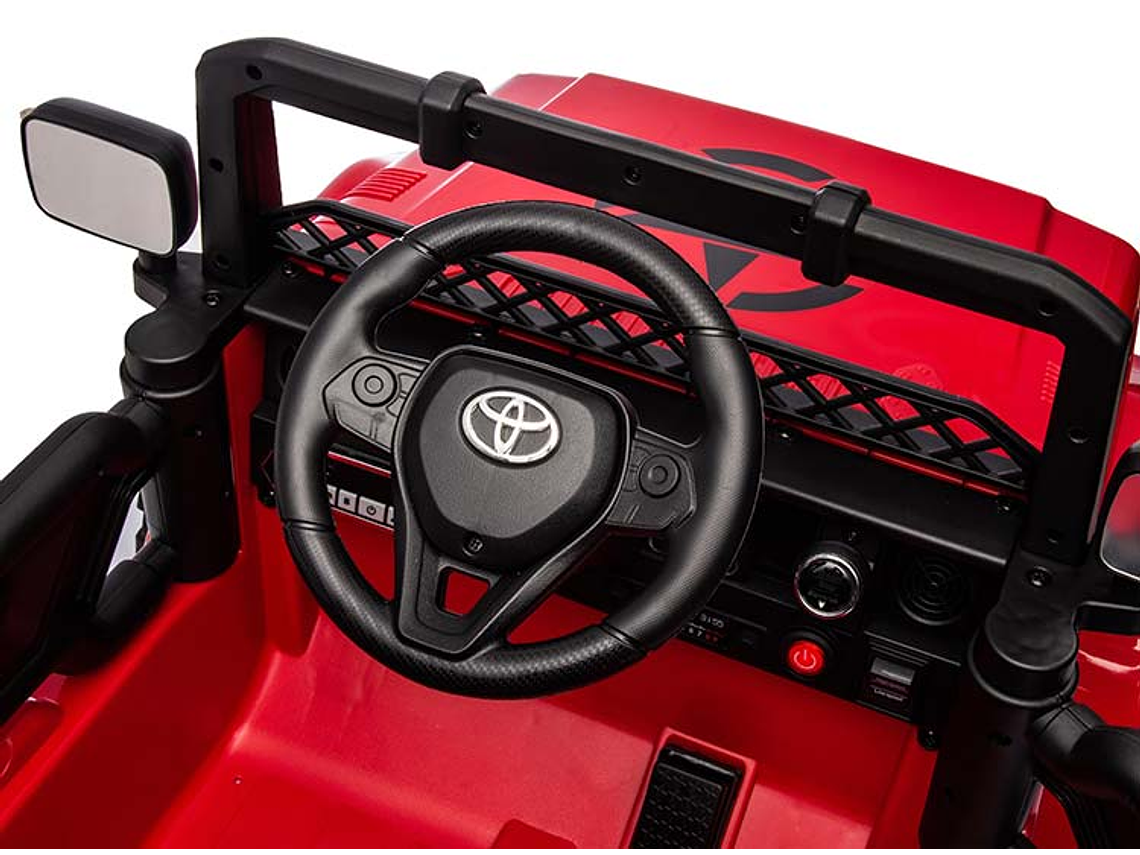 JEEP A BATERIA KIDSCOOL TOYOTA FJ CRUSIER ROJO 12V 8