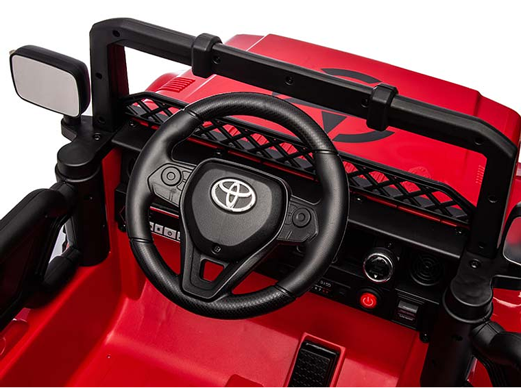 JEEP A BATERIA KIDSCOOL TOYOTA FJ CRUSIER ROJO 12V 8