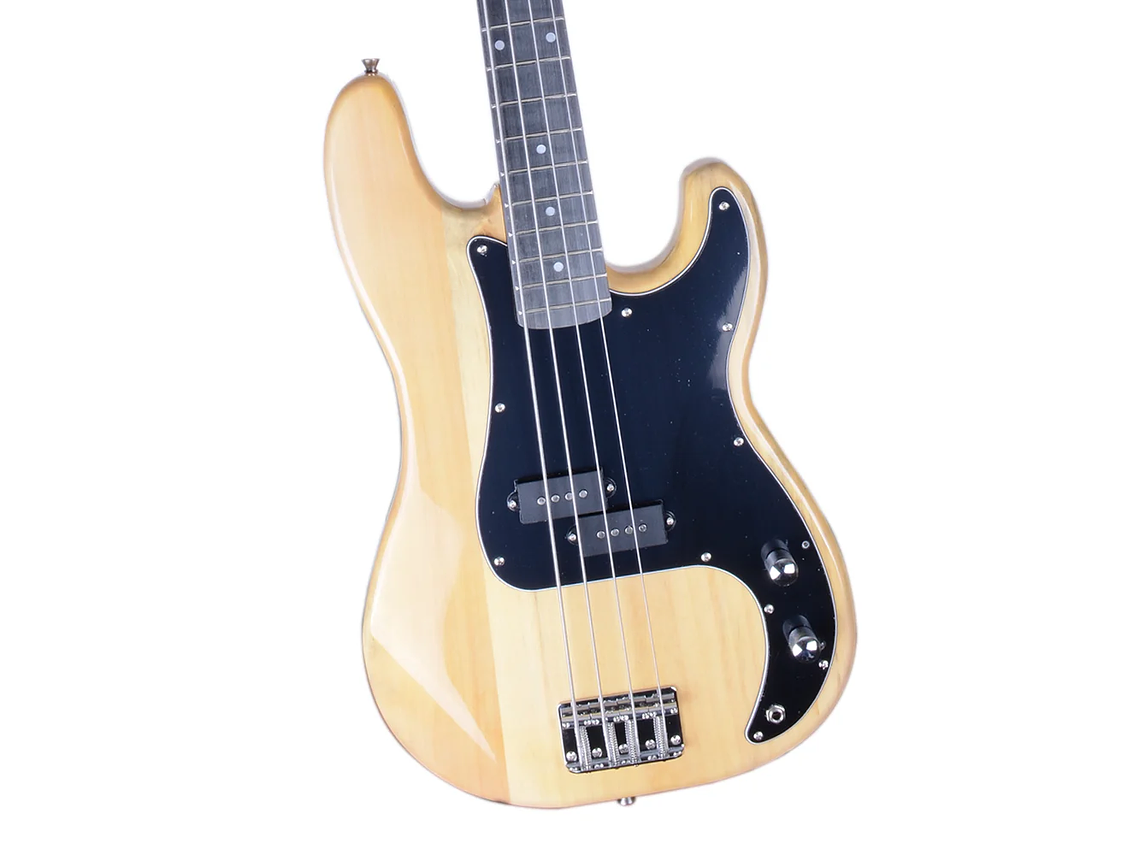 BAJO SCORPION 4 CDAS NATURAL PICKGUARD NEGRA 2