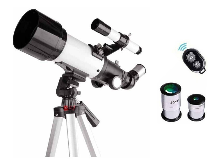 TELESCOPIO ASTRONÓMICO LENTE 70MM CON TRÍPODE - PS 3