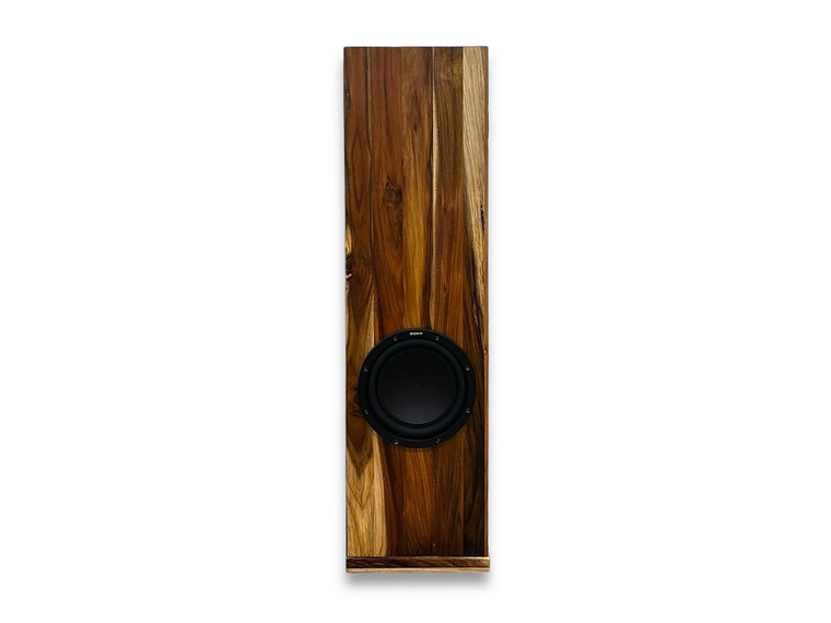 SISTEMA DE AUDIO EN MADERA NATIVA MODELO TORRE AROMO 4