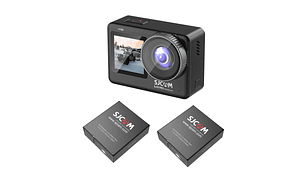 CÁMARA DEPORTIVA SJCAM SJ10 PRO 4K 60FPS WIFI ESTABILIZADOR GIROSCÓPICO 2 BATERIAS