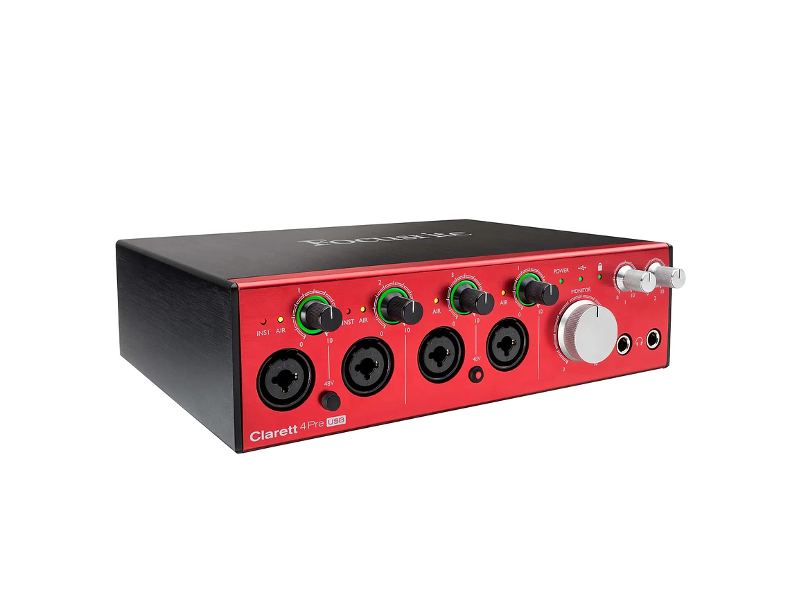INTERFAZ FOCUSRITE AUDIO CLARETT 4PRE USB 2
