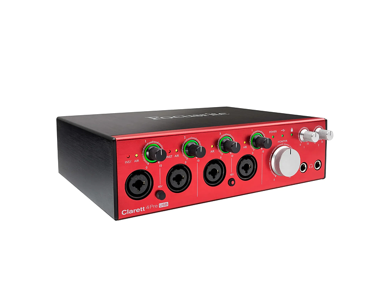 INTERFAZ FOCUSRITE AUDIO CLARETT 4PRE USB 2