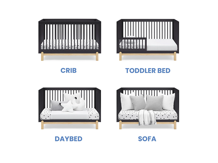 CUNA CONVERTIBLE 4 EN 1 POPPY MIDNIGHT DELTA CHILDREN 7