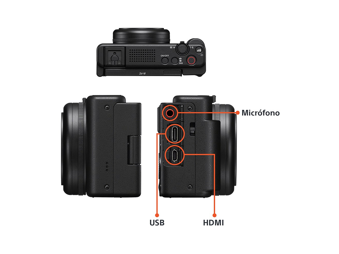 CAMARA ZV-1F PARA VIDEOBLOGS 3