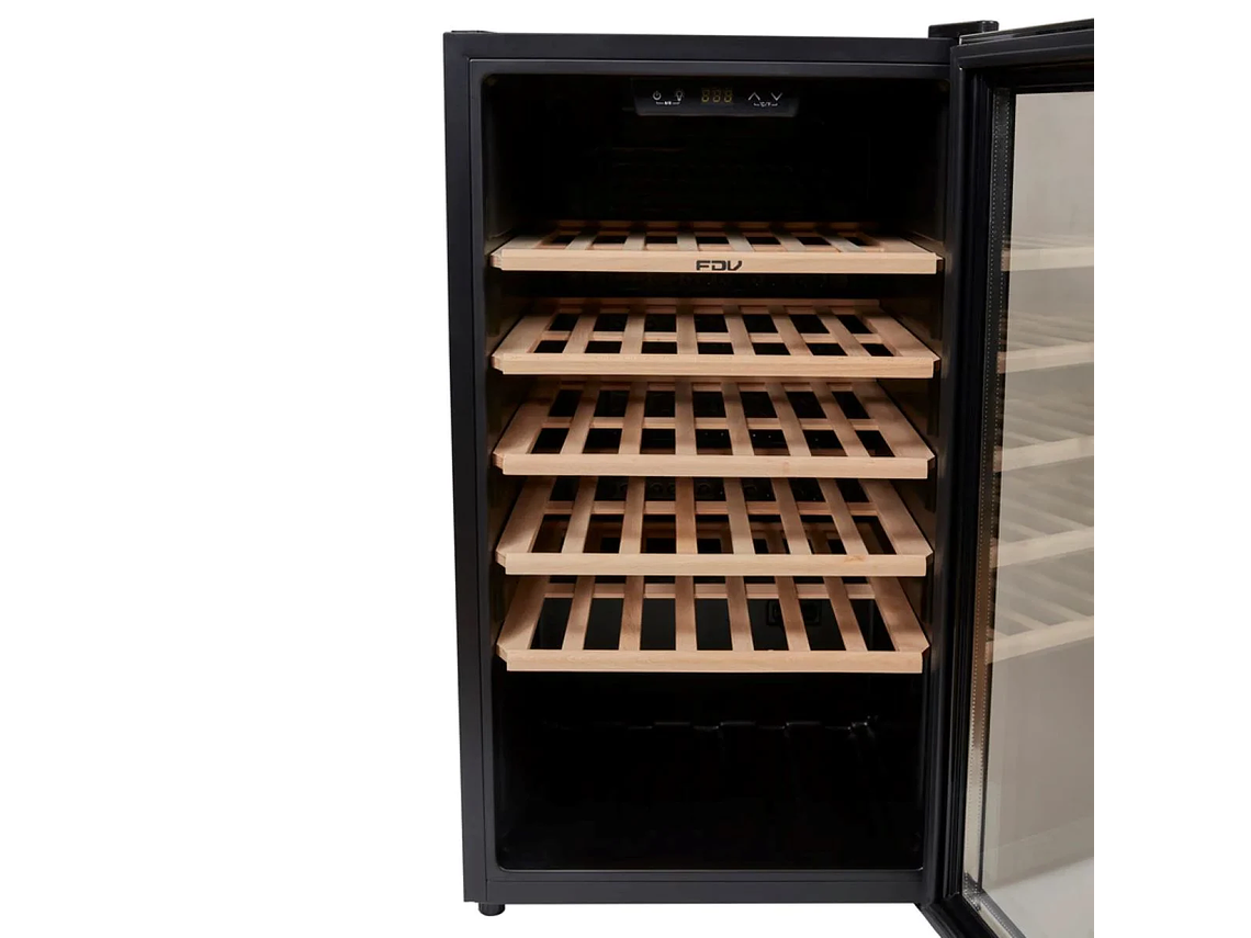 ENFRIADOR DE VINOS FDV BLACK - CAPACIDAD 56 BOTELLAS 5