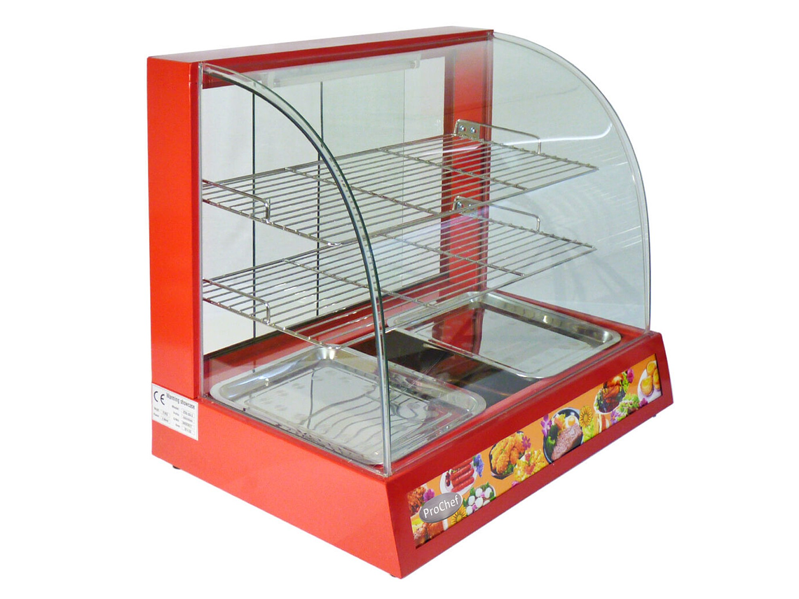 VITRINA PROCHEF 66 CM MANTENEDORA CALOR 4