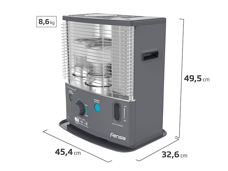 ESTUFA FENSA PARAFINA MECHA 4,2 LT F 720+ 2